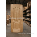 HDF molded wood veneer door skin with the price competitive